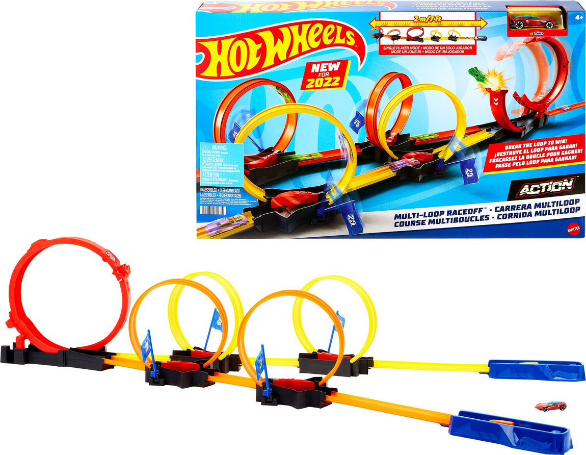 Набор игровой hot wheels экшн автотрек. Трек hot Wheels Multi-loop RACEOFF hdr83. Набор hot Wheels экшн автотрек гонка. Автотрек хот Вилс p8740. Hot Wheels трек петля с пультом управления.