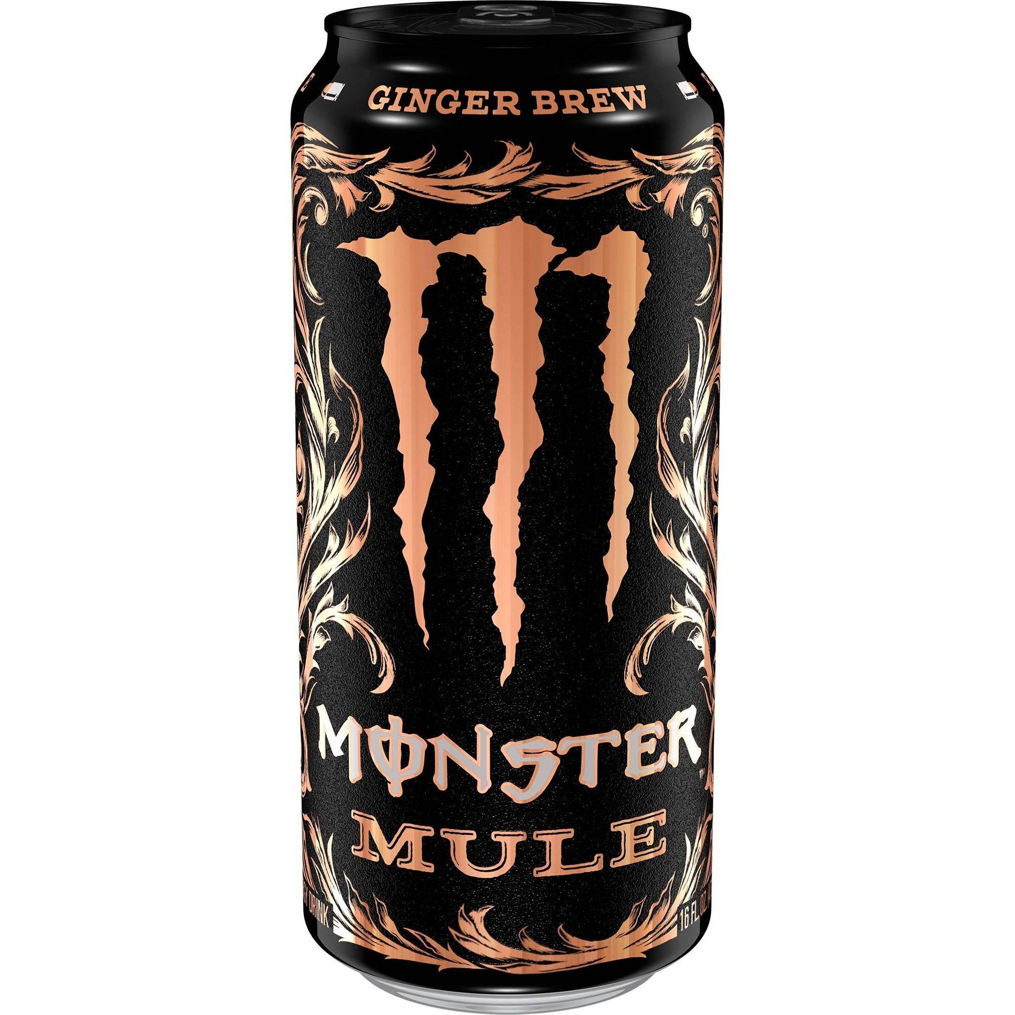 Monster mule вкус. Monster Energy Mule Ginger Brew. Monster Energy Энергетик Mule. Монстр Ginger Brew. Энергетический напиток Монстер Mule Ginger Brew.