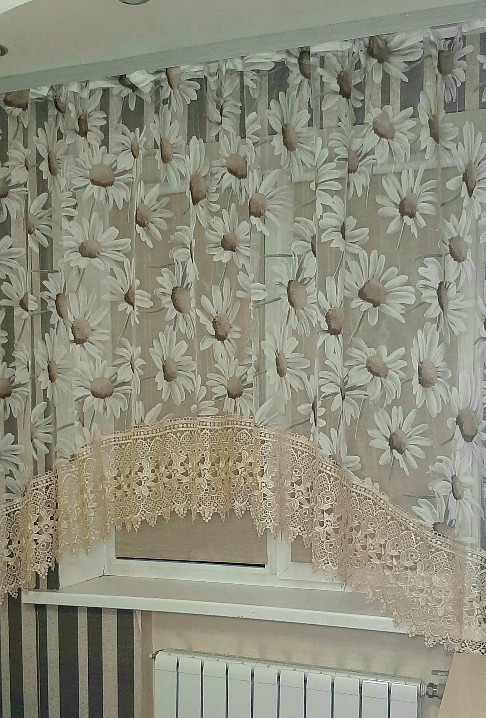 Шторы С Тюлью Для Кухни Купить