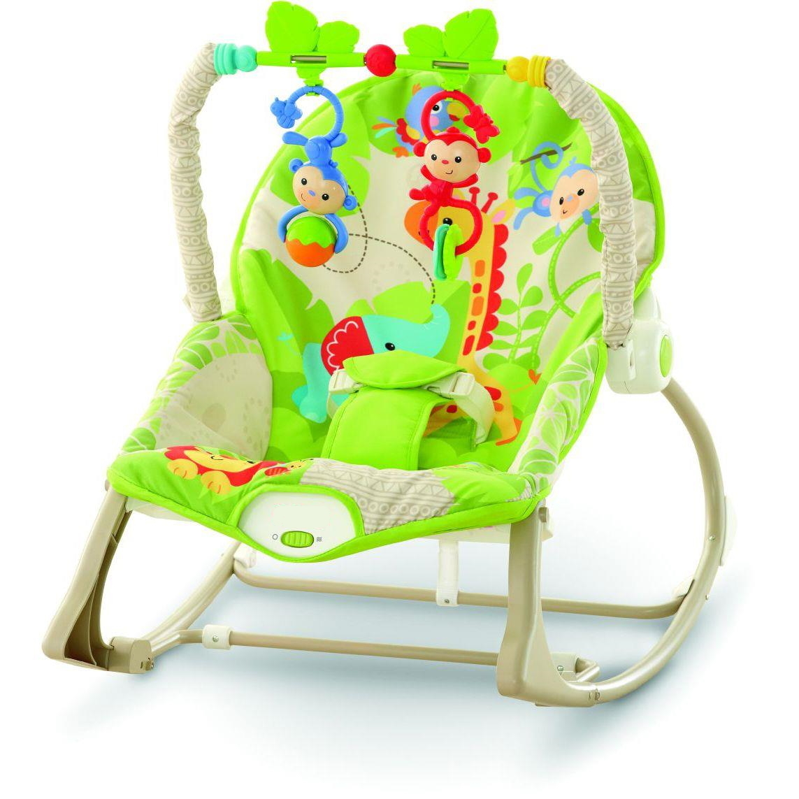 Детский шезлонг Fisher Price Rainforest