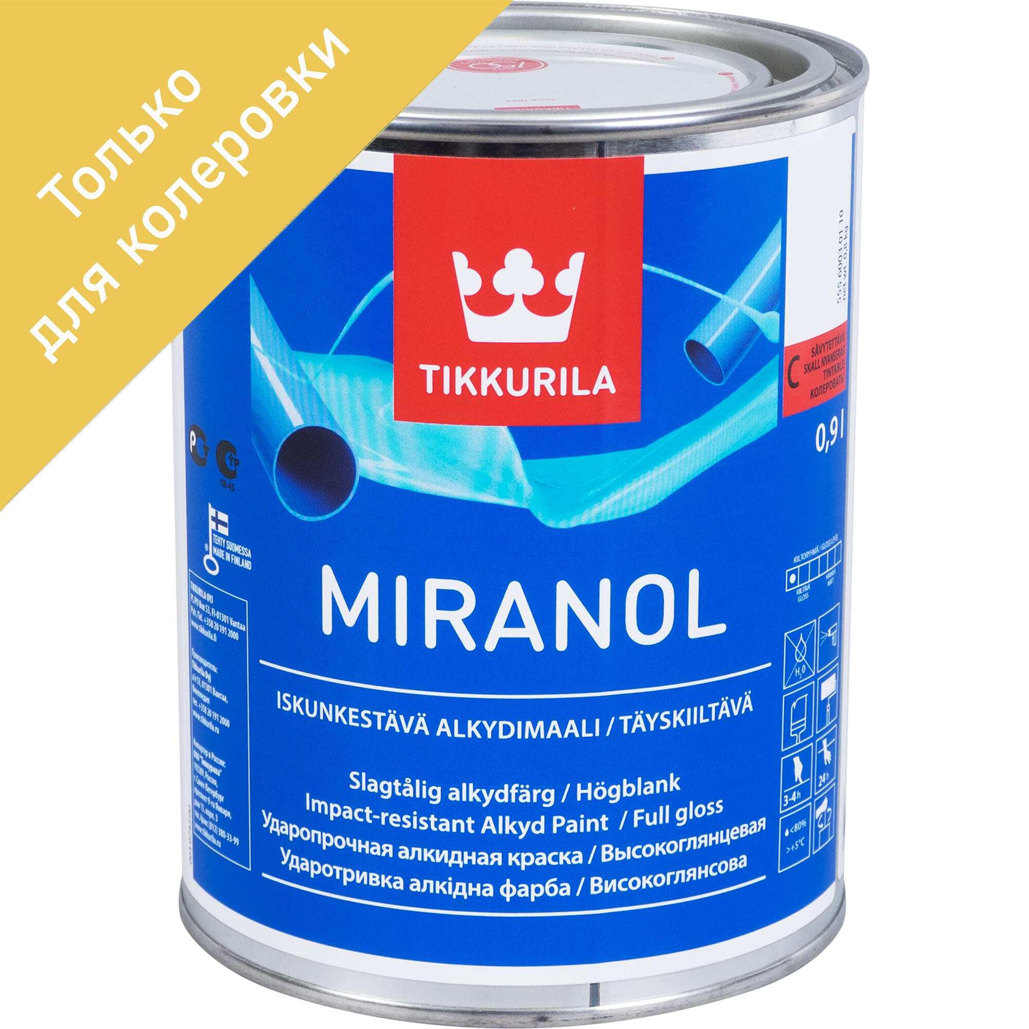 акриловая краска для мебели tikkurila