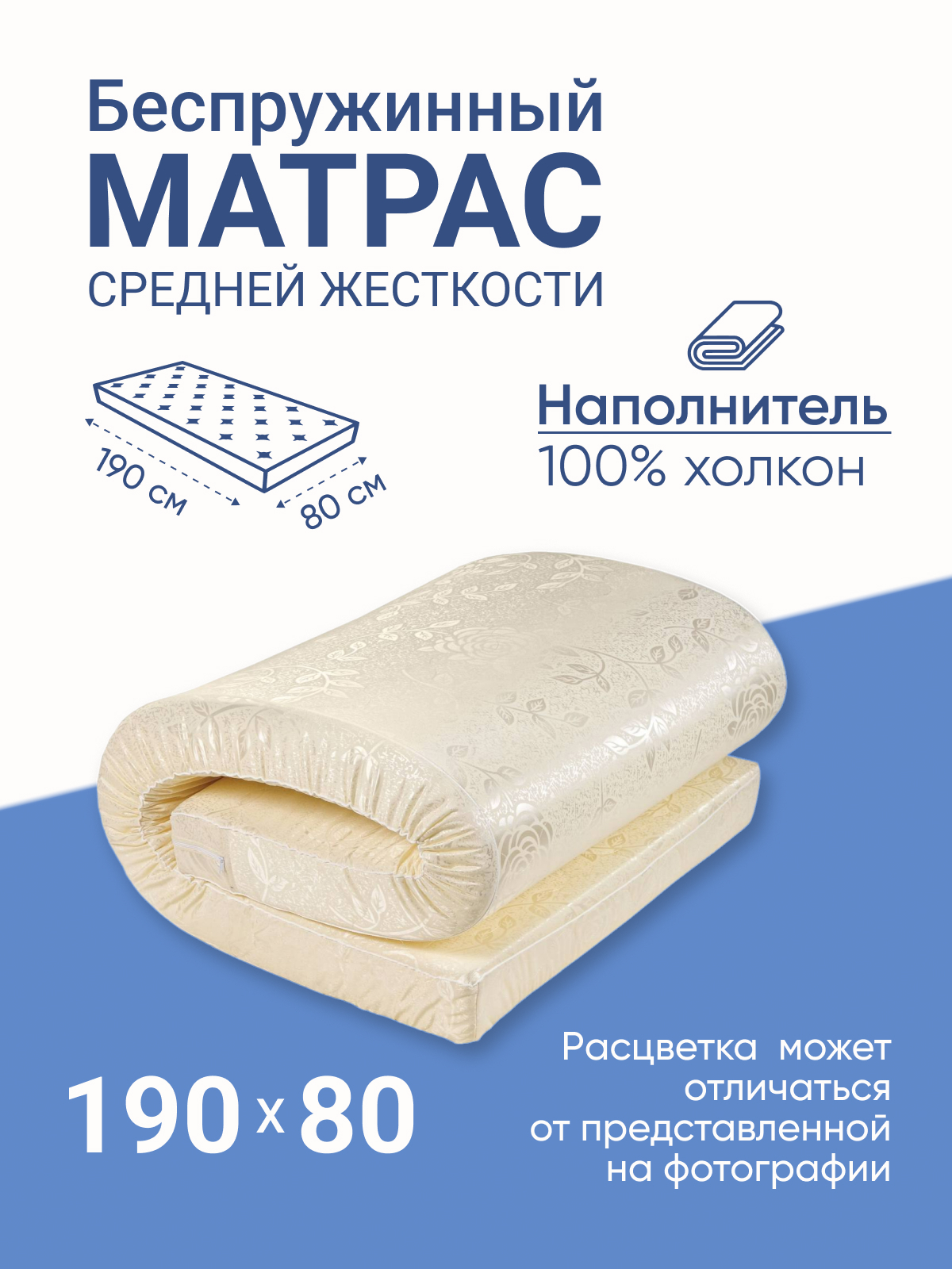 Матрас холкон и Топпер