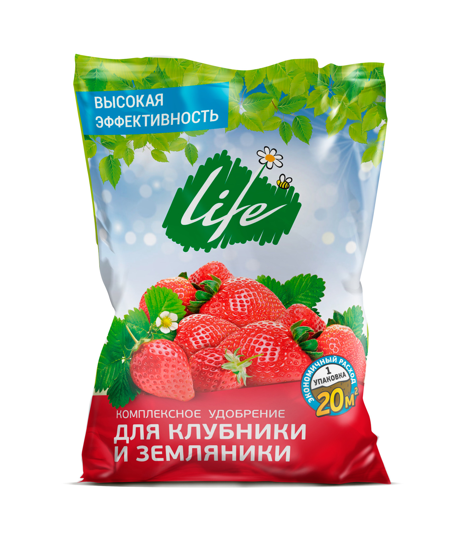 Удобрение Life для клубники и земляники 0.9 кг