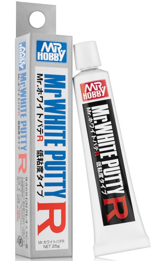 MR.HOBBY Грунт-шпаклевка Mr.White putty R 25 гр