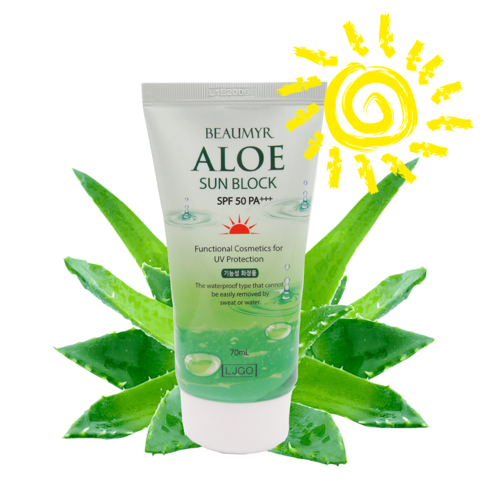 Sun cream aloe spf 50