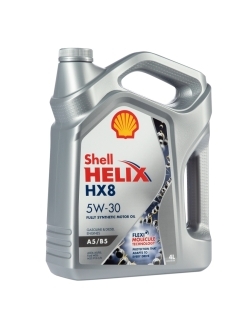 Моторное масло Shell HELIX HX8 A5/B5 5W-30 Синтетическое 4 л - купить в ...
