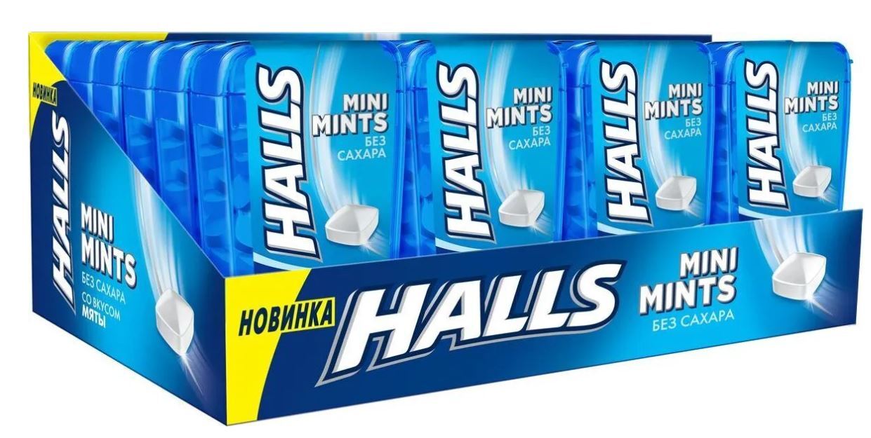 Halls mini mints. Леденцы Halls Mini Mints со вкусом мяты 24 шт.. Леденцы Halls Mini Mints со вкусом мяты 12.5 г. Halls Mini Mints конфеты без сахара со вкусом мяты 12,5г. Halls Mini Mints конфеты со вкусом мяты.