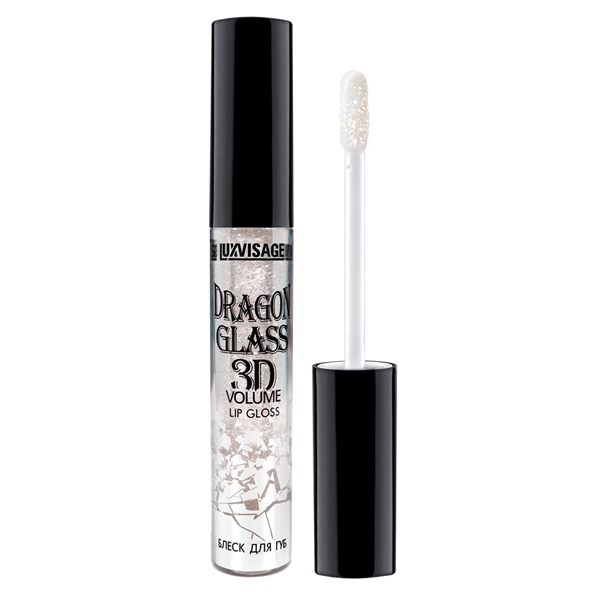 LUXVISAGE Блеск для губ  DRAGON GLASS 3D VOLUME LIP GLOSS тон 04 frozen