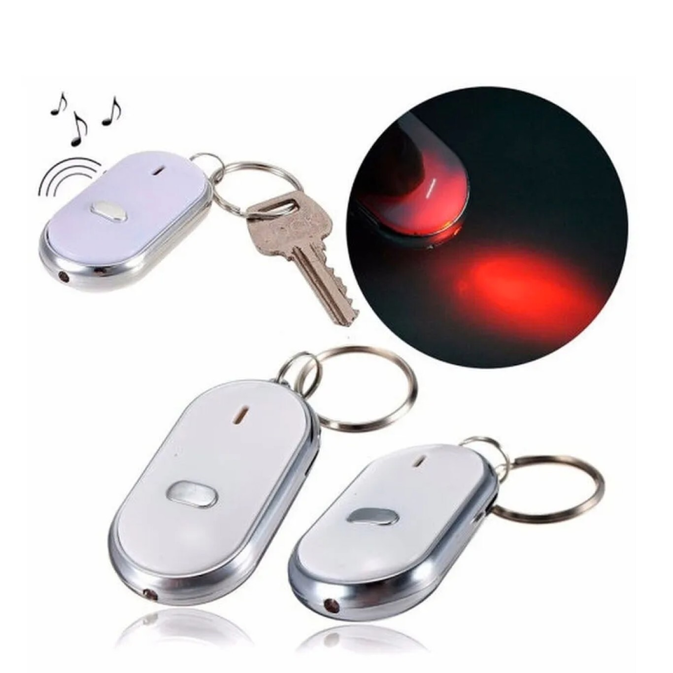 Брелок для ключей с функцией поиска Key Finder /Маленький брелок ФОНАРИК -  купить с доставкой по выгодным ценам в интернет-магазине OZON (1183384037)