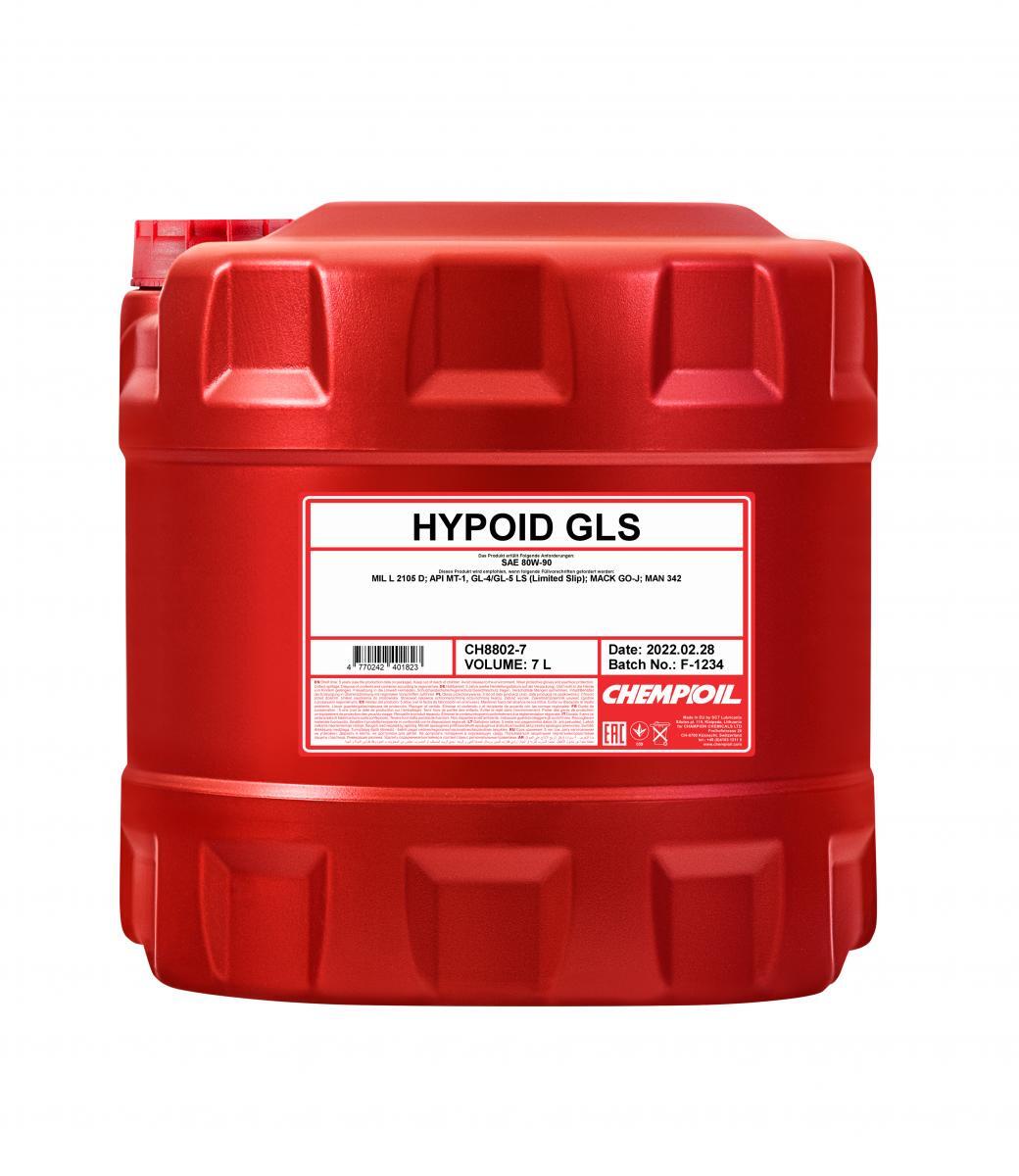 Минеральное трансмиссионное масло 80w90. Chempioil BL Hypoid GLS SAE 80w-90 API gl-4/5 1 l. Chempioil антифриз. Chempioil масло. Трансмиссионное масло chempioil Hypoid GLS 80w-90.