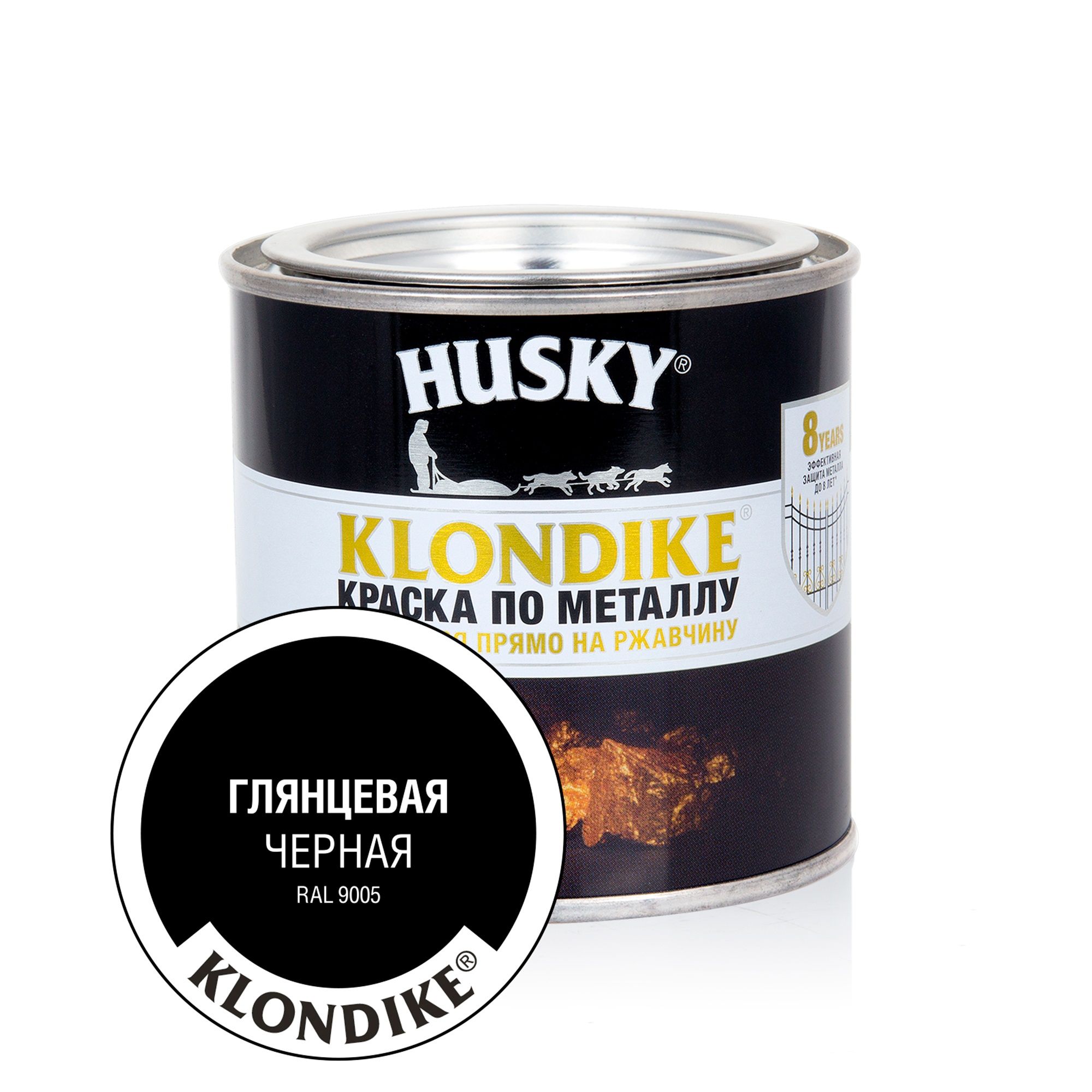 Husky Klondike краска по металлу