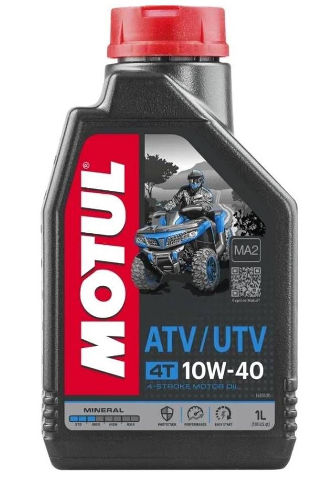 MOTULatv-utv4t10W-40,Масломоторное,Минеральное,1л