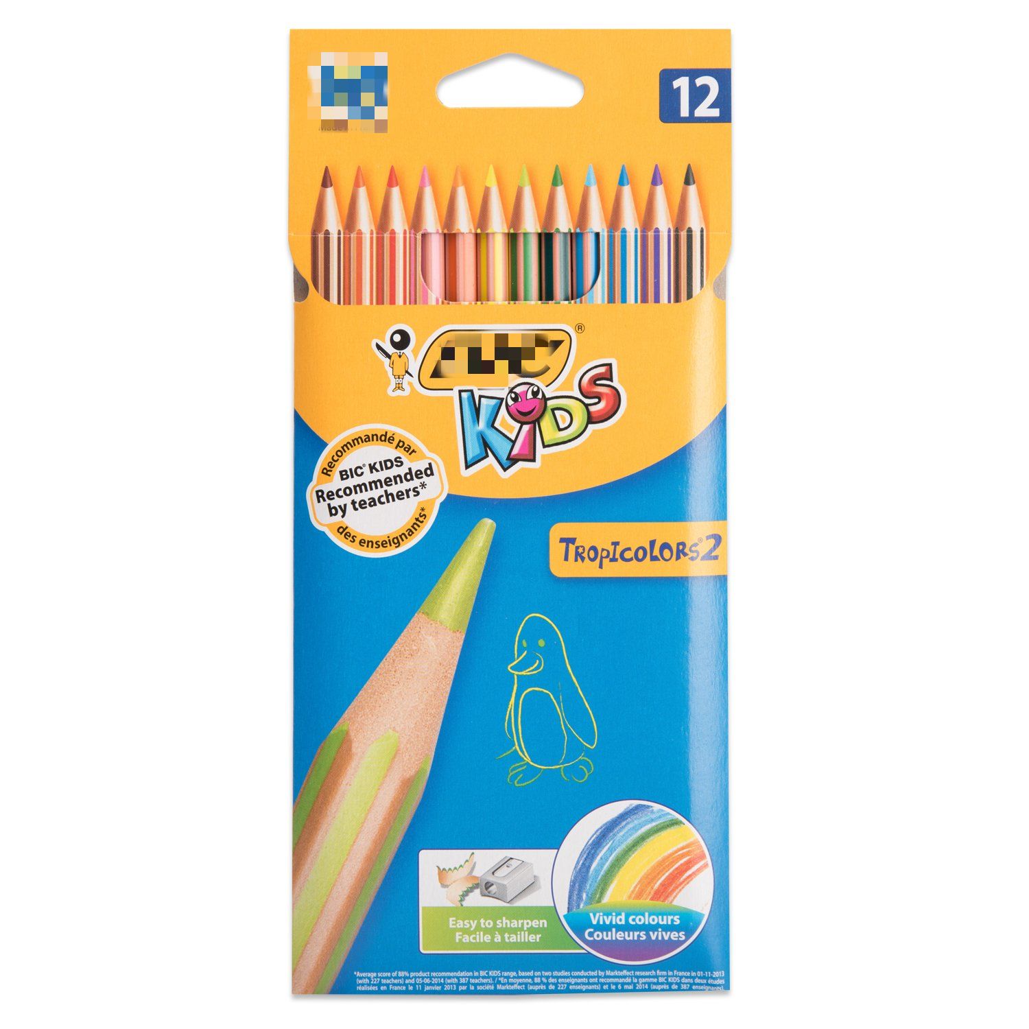 Карандаши два цвета. Карандаши BIC Kids, 12цв. BIC цветные карандаши Tropicolors 12 цветов. Карандаши BIC Kids Evolution. Карандаши 12цв BIC Kids Tropicolors.