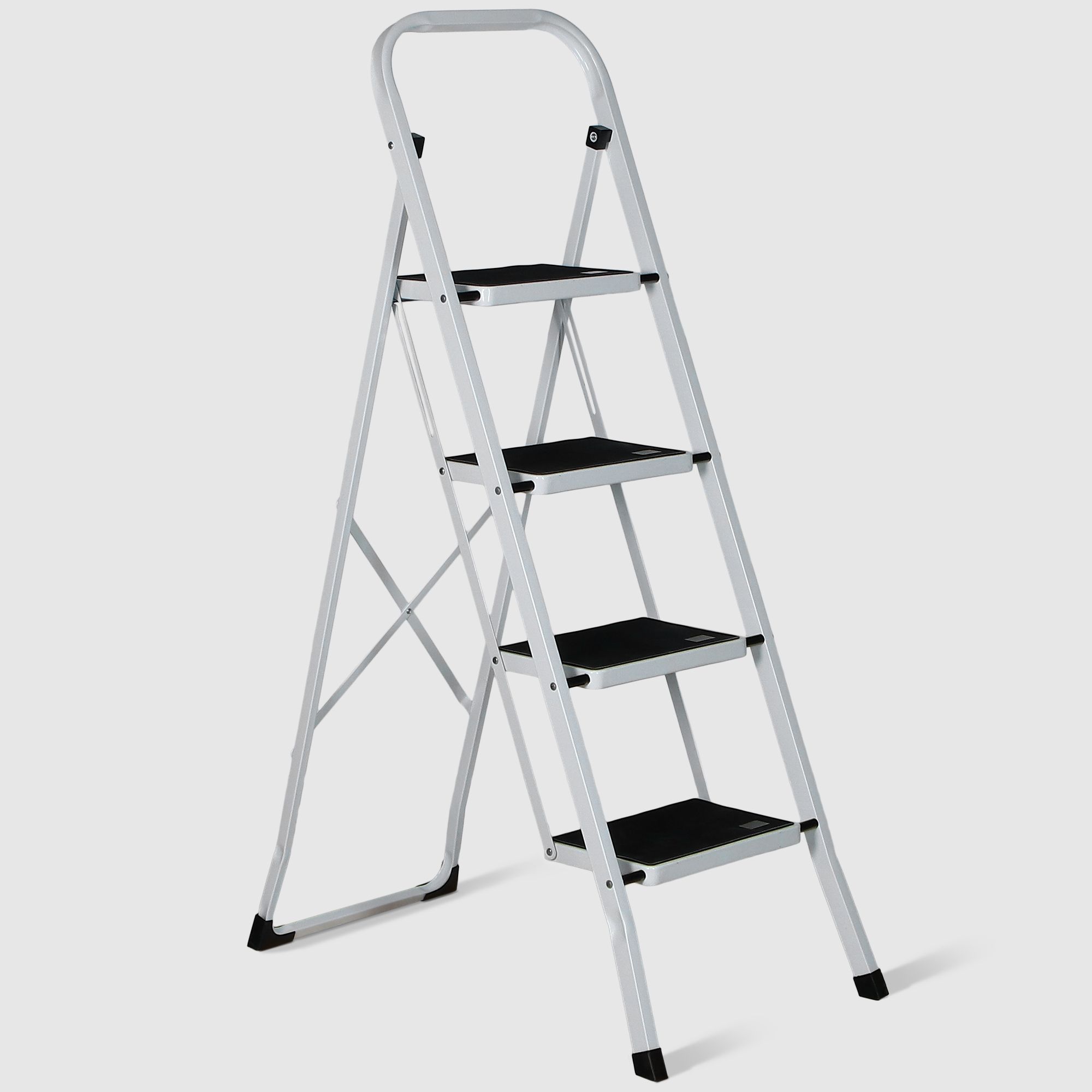 Стремянка 4. Steel Ladder. Bronco non-Slip Steel Ladder.