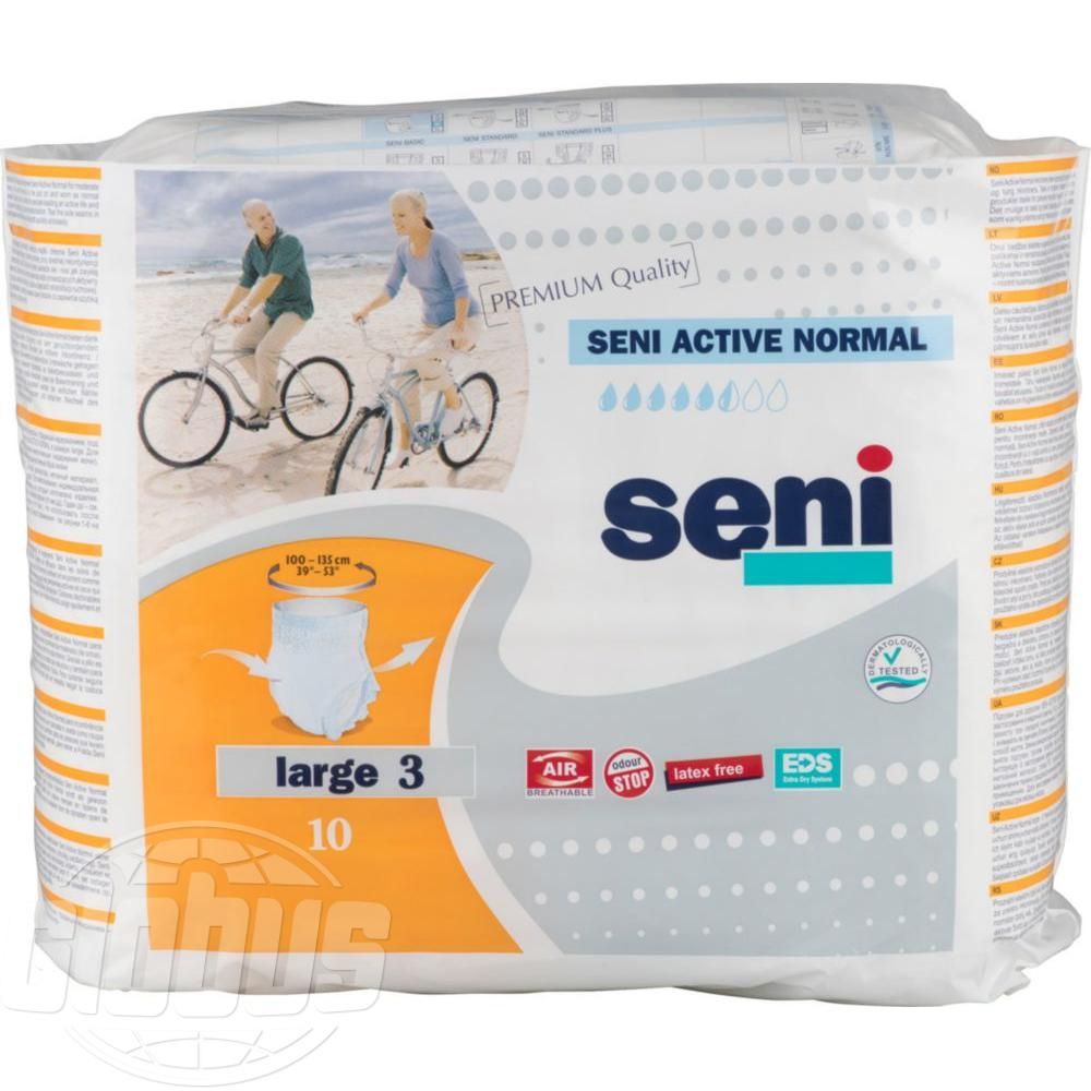 Seni active normal large 30 шт. Сени Актив нормал.