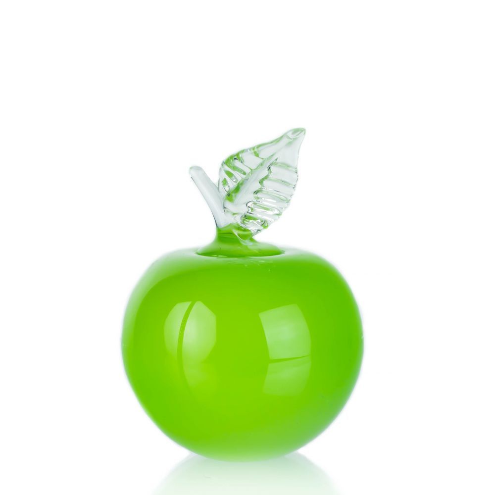 Купить яблоки озон. Сувенир яблоко зеленое стеклянное. Ваза яблоко, стекло. Статуэтка в виде яблока. Яблоко стеклянное декоративное.