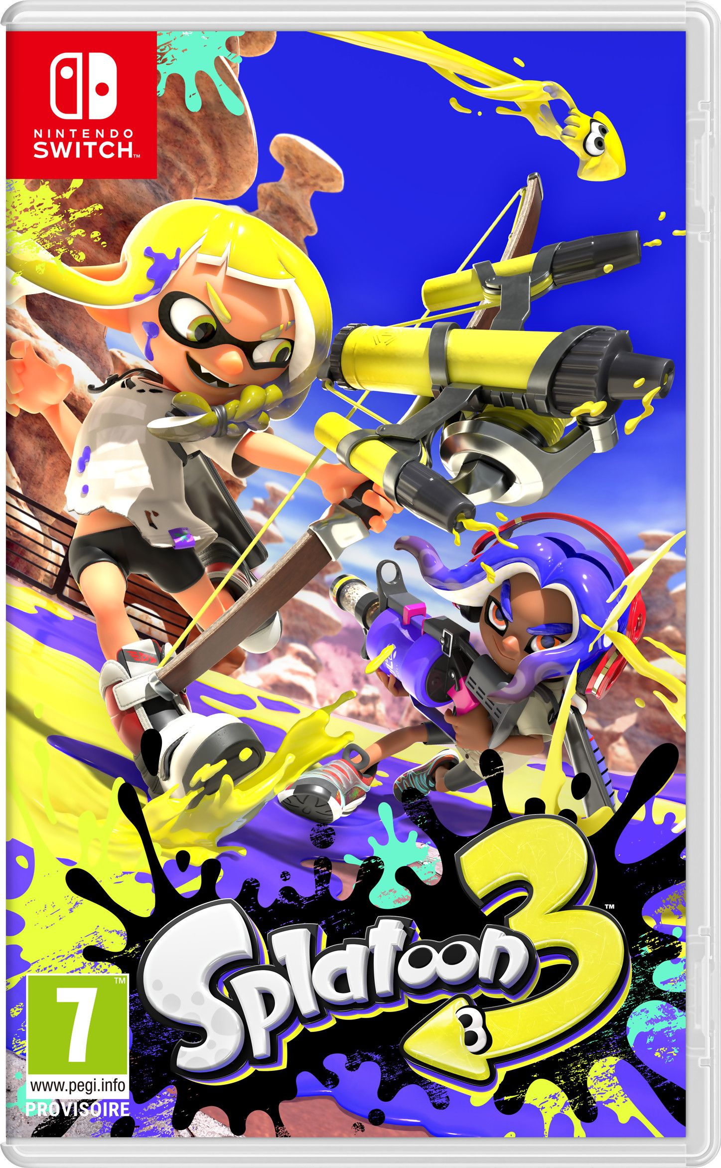 Игра Splatoon 3 (Nintendo Switch, Русские субтитры)