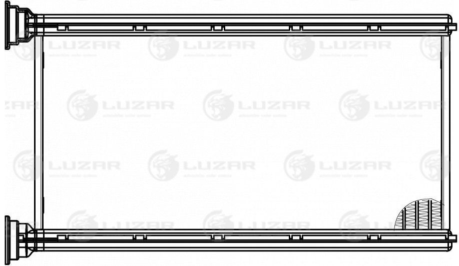 8 25 13 15 11 48. Lrh2212. Радиатор Subaru Forester s10 97 LUZAR. 1203015xv08xb.