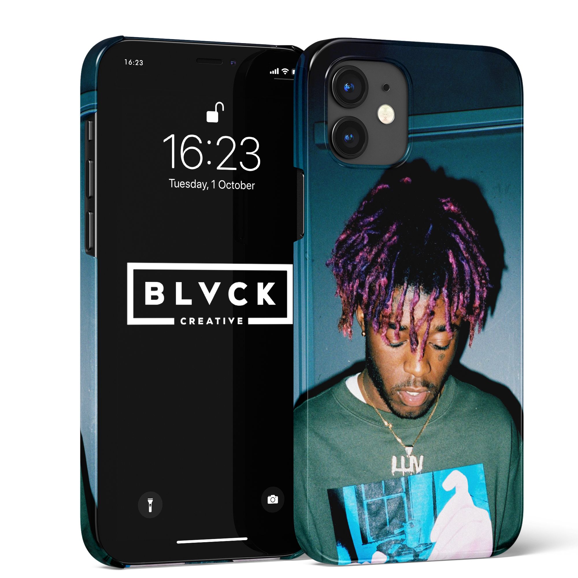 ЧехолдляIPhone13ProMaxсрисунком"LilUziVert"/НакладкаспринтомЛилИзиВерт