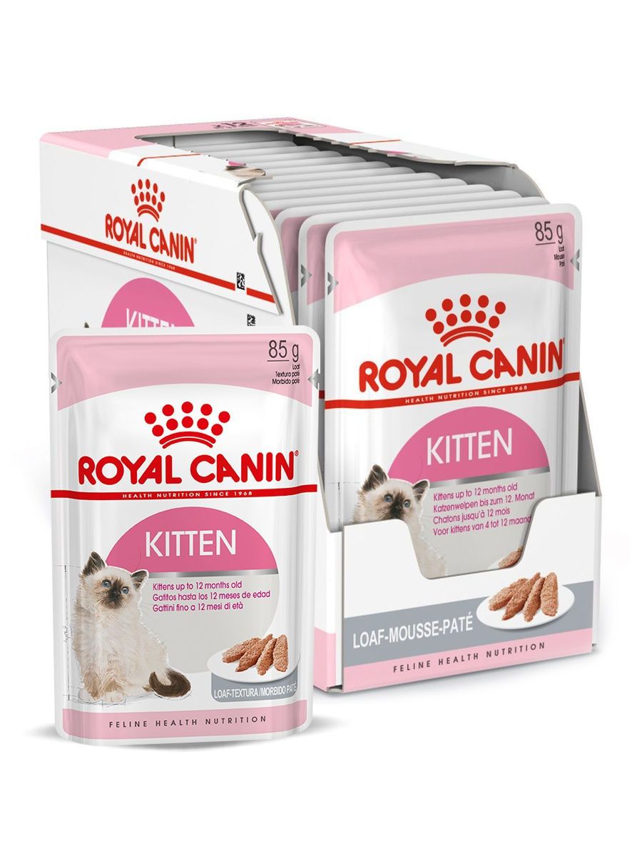 Роял канин для котят. Инстинктив паштет 85г *12шт Royal Canin. Роял Канин Киттен паштет. Royal Canin Kitten Instinctive влажный корм. Ройал Канин для котят паштет.