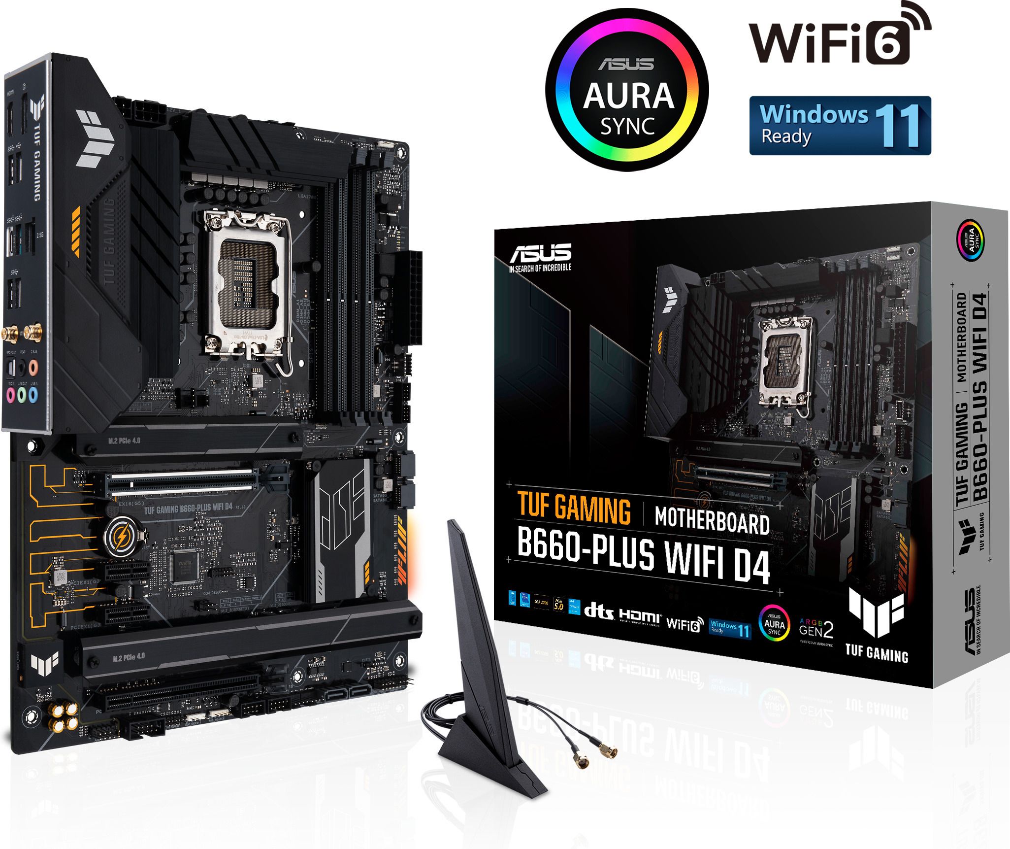 Tuf gaming b660 plus wifi d4