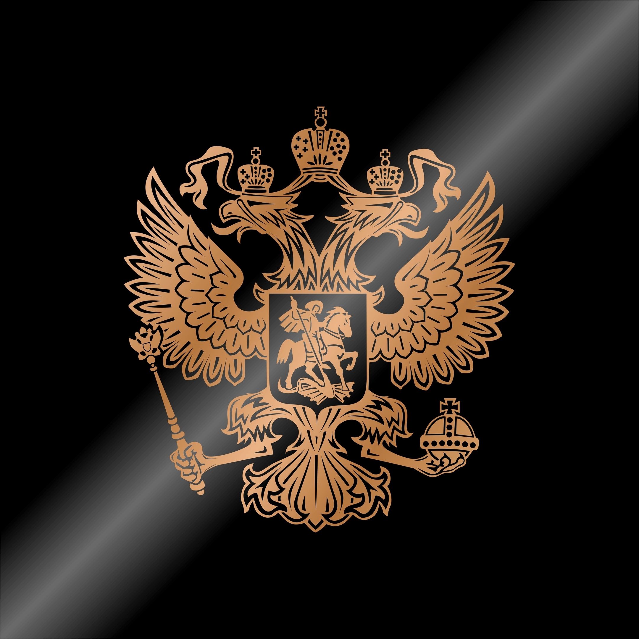 Фоны с гербом России