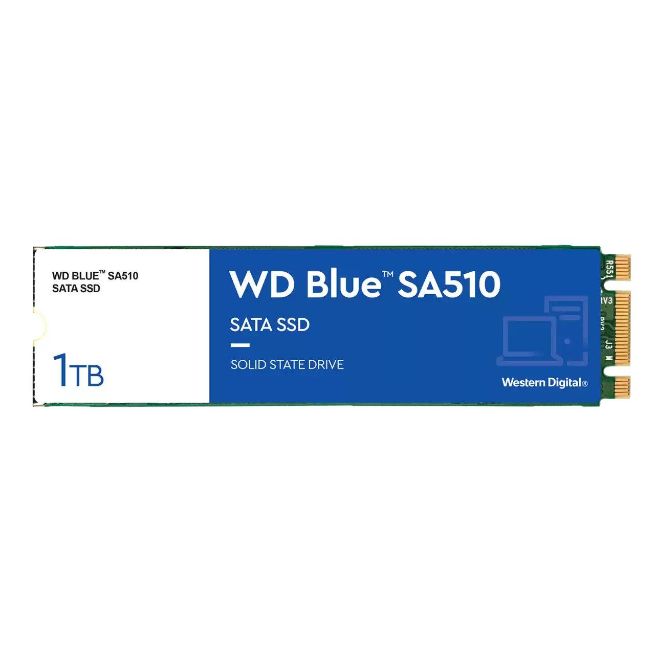 1 ТБ Внутренний SSD-диск Western Digital Blue SA510 M.2 SATA3 6.0 Гбит/с  (WDS100T3B0B) - купить по выгодной цене в интернет-магазине OZON (870288208)