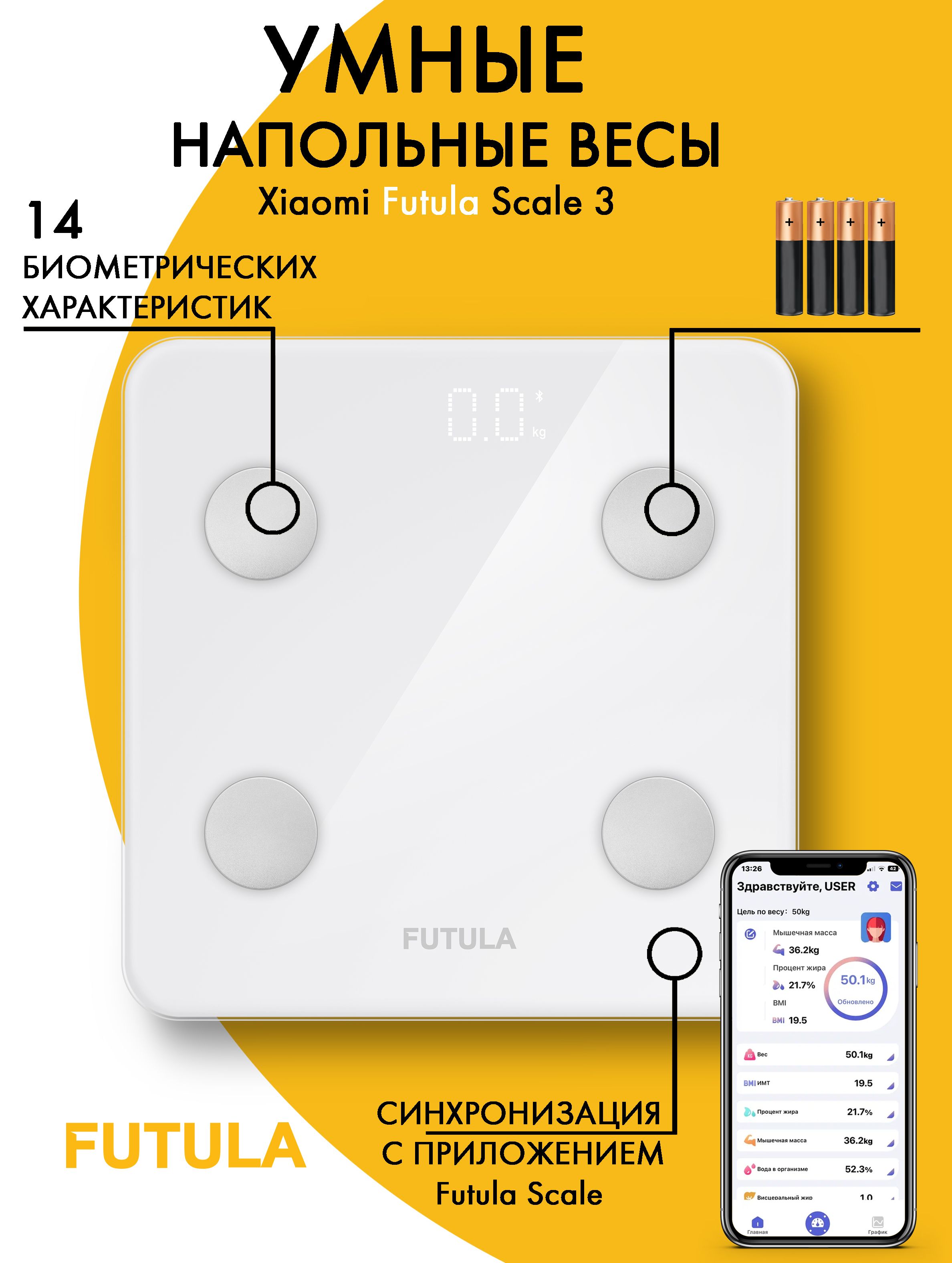 Весы futula scale 3