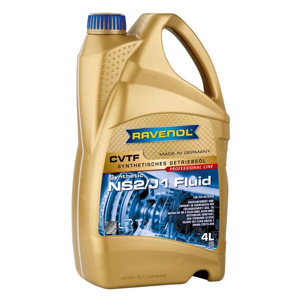 Масло трансмиссионное RAVENOL АКПП CVTF NS2/J1 Fluid 4л