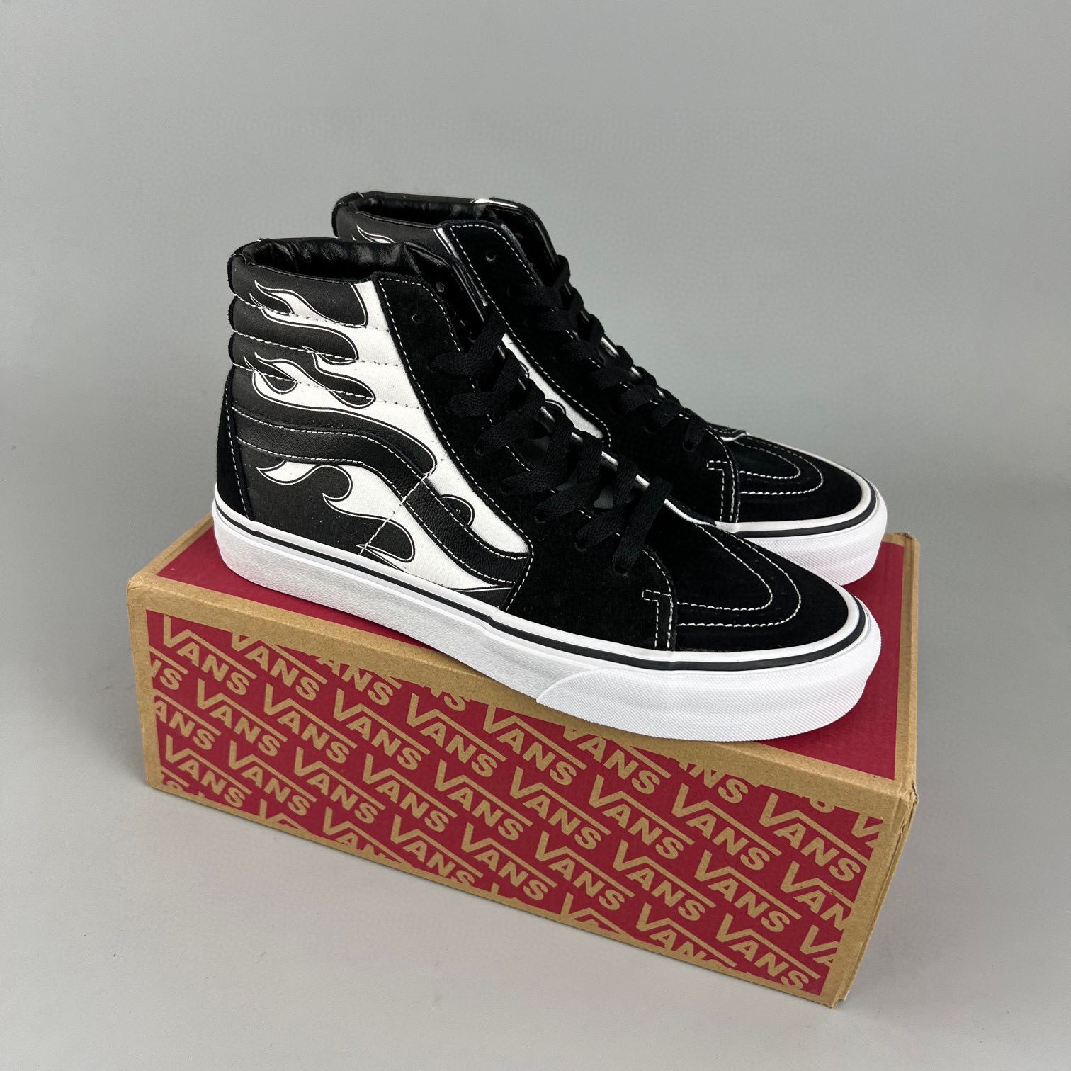 Vans sk8 hi best sale custom