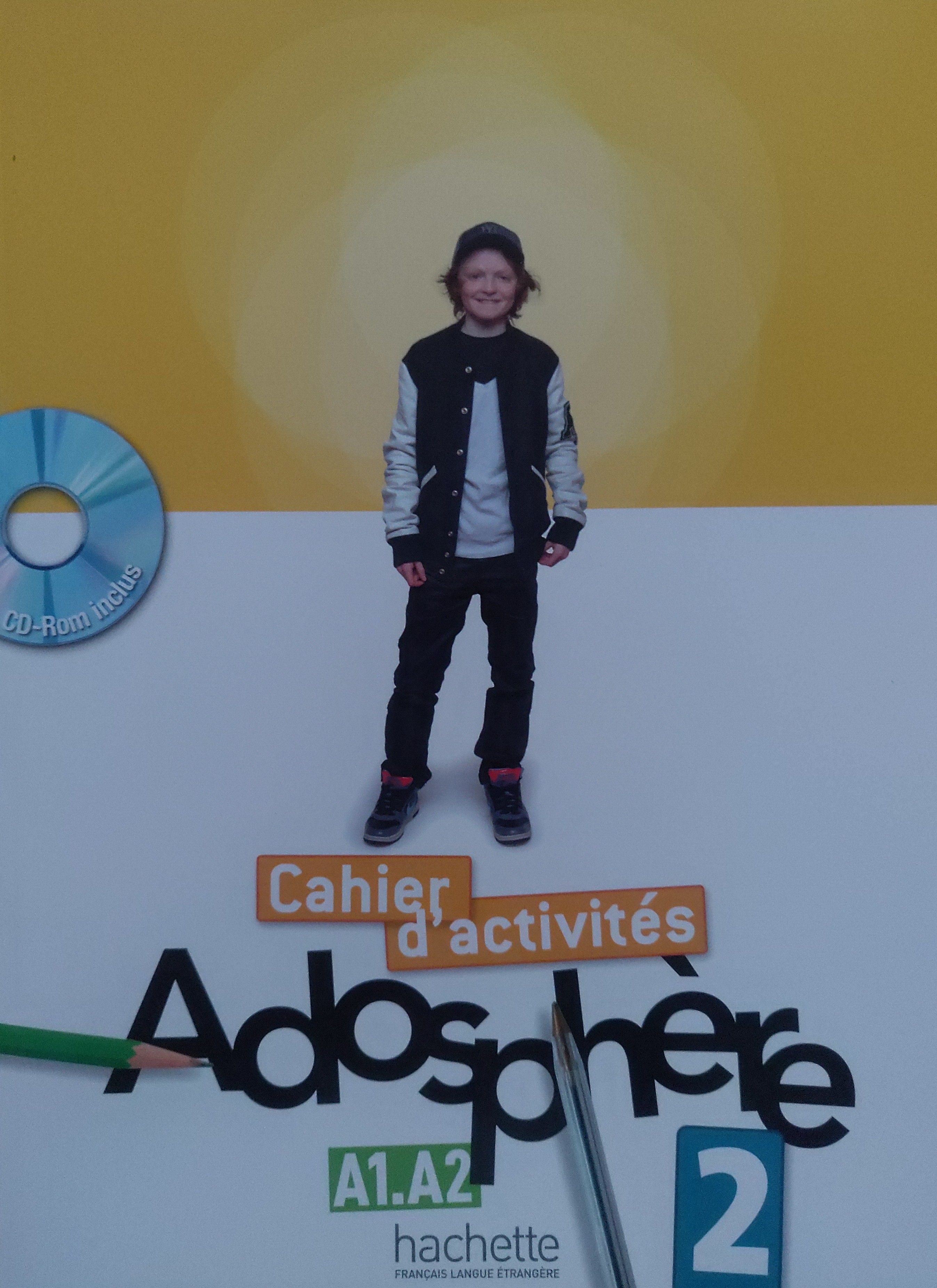 Adosphere 2. A1.A2. Cahier d'activites + CD-Rom inclus