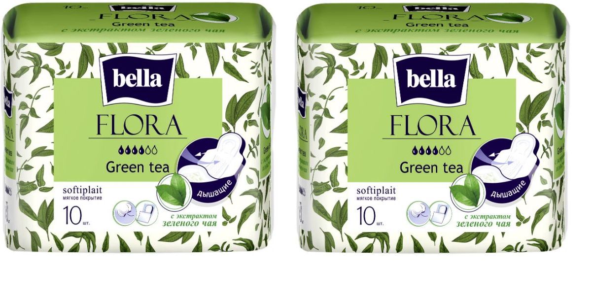 Озон зеленый чай. Прокладки Bella Flora Green Tea. Bella Cotton прокладки. Прокладка (зеленая).