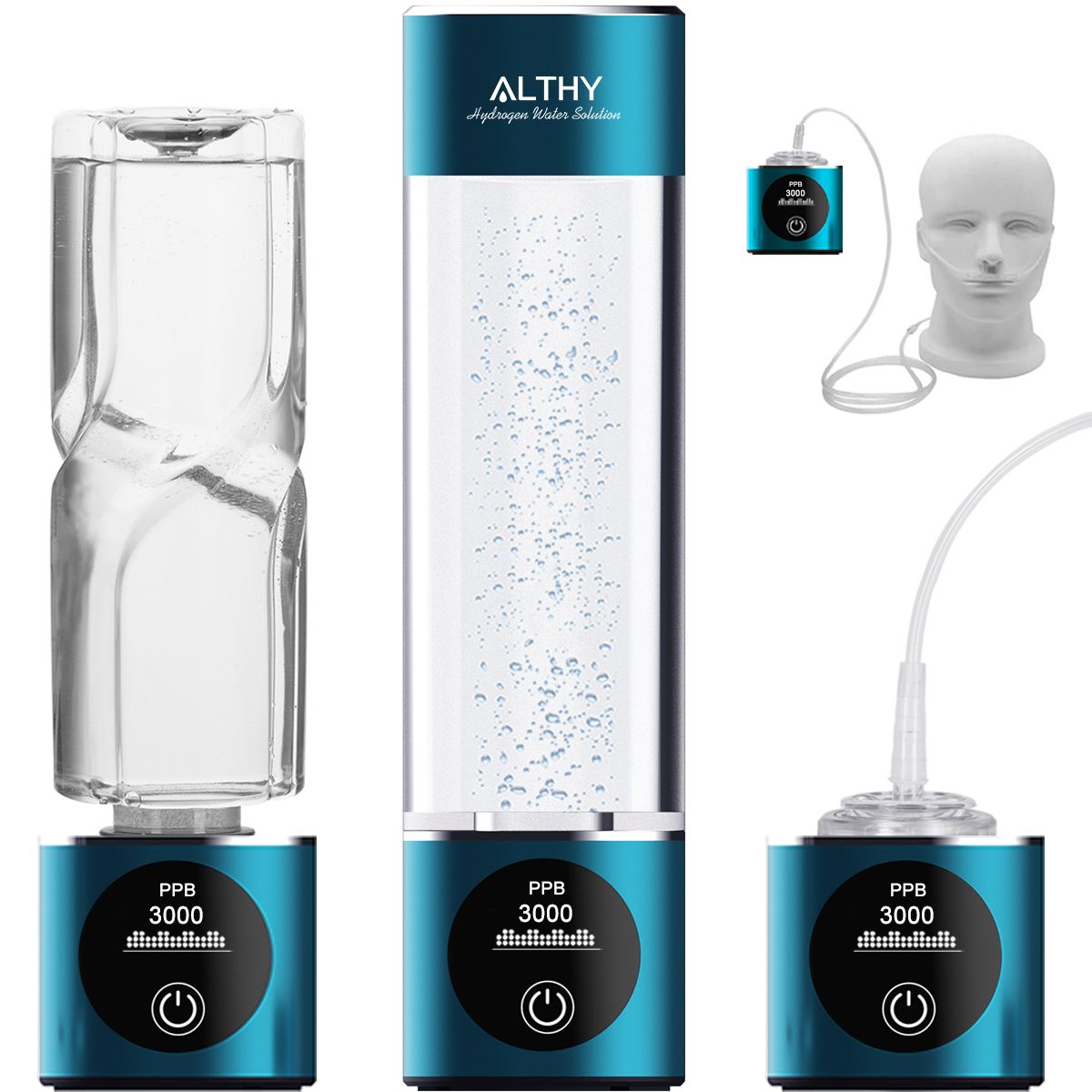Водородная бутылка / Генератор водородной воды, ALTHY H2-PRO H ...