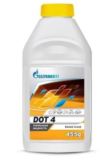 тормозная жидкость Gazpromneft DOT-4 455 гр