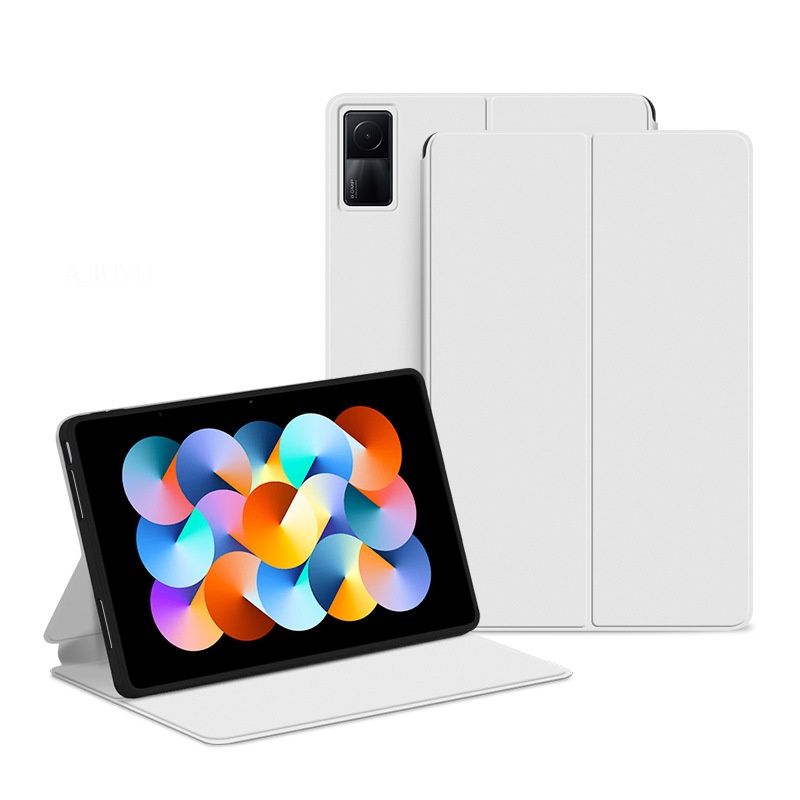 чехол для pad. голубая кожа чехол. 6. чехол для pad. чехол на планшет xiaomi redmi pad.