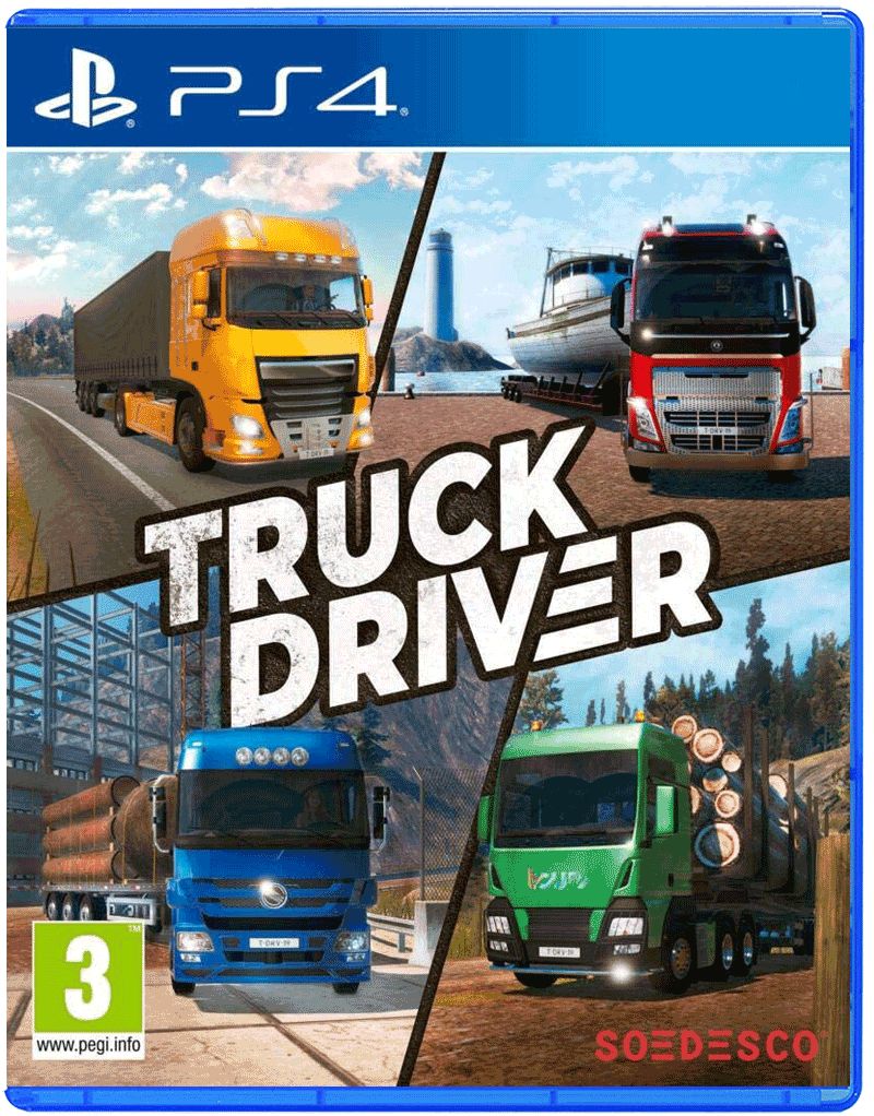 Игра Truck Driver (PlayStation 4, Русские субтитры) купить по низкой цене с  доставкой в интернет-магазине OZON (836966658)