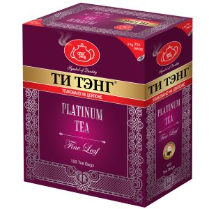 Чай черный Ти Тэнг Platinum в пакетиках, 100 пак.