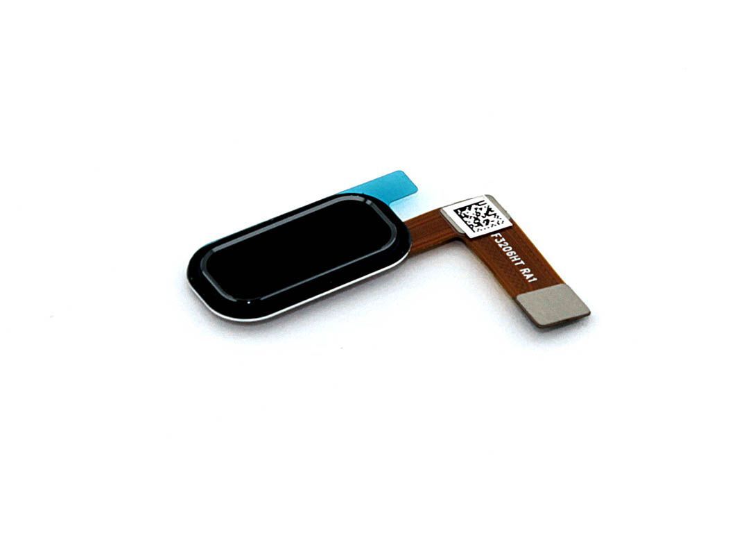 Шлейф для Asus Zenfone 4 Max (ZC520KL) + сканер отпечатка пальца (черный)