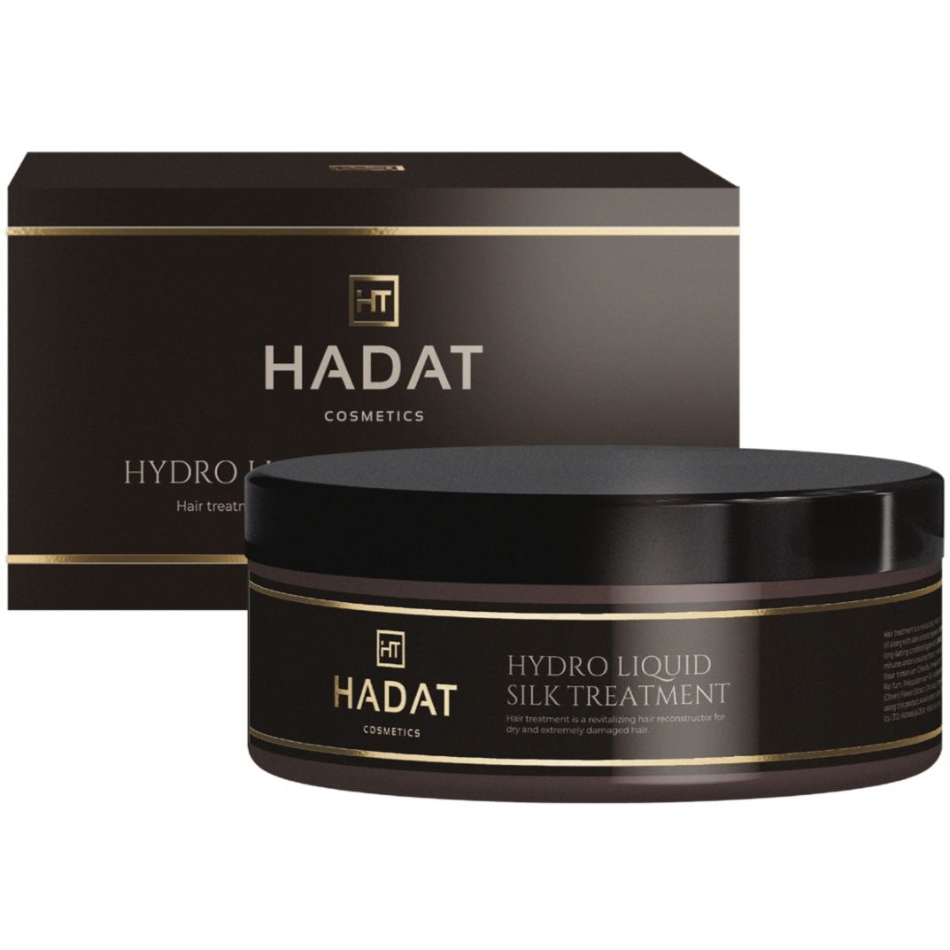 HADAT COSMETICS HYDRO LIQUID Silk Hair Treatment / Маска для волос "Жидкий шёлк", 300 мл