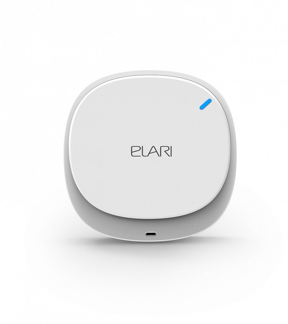 Умный датчик температуры и влажности ELARI Smart Sensor белый