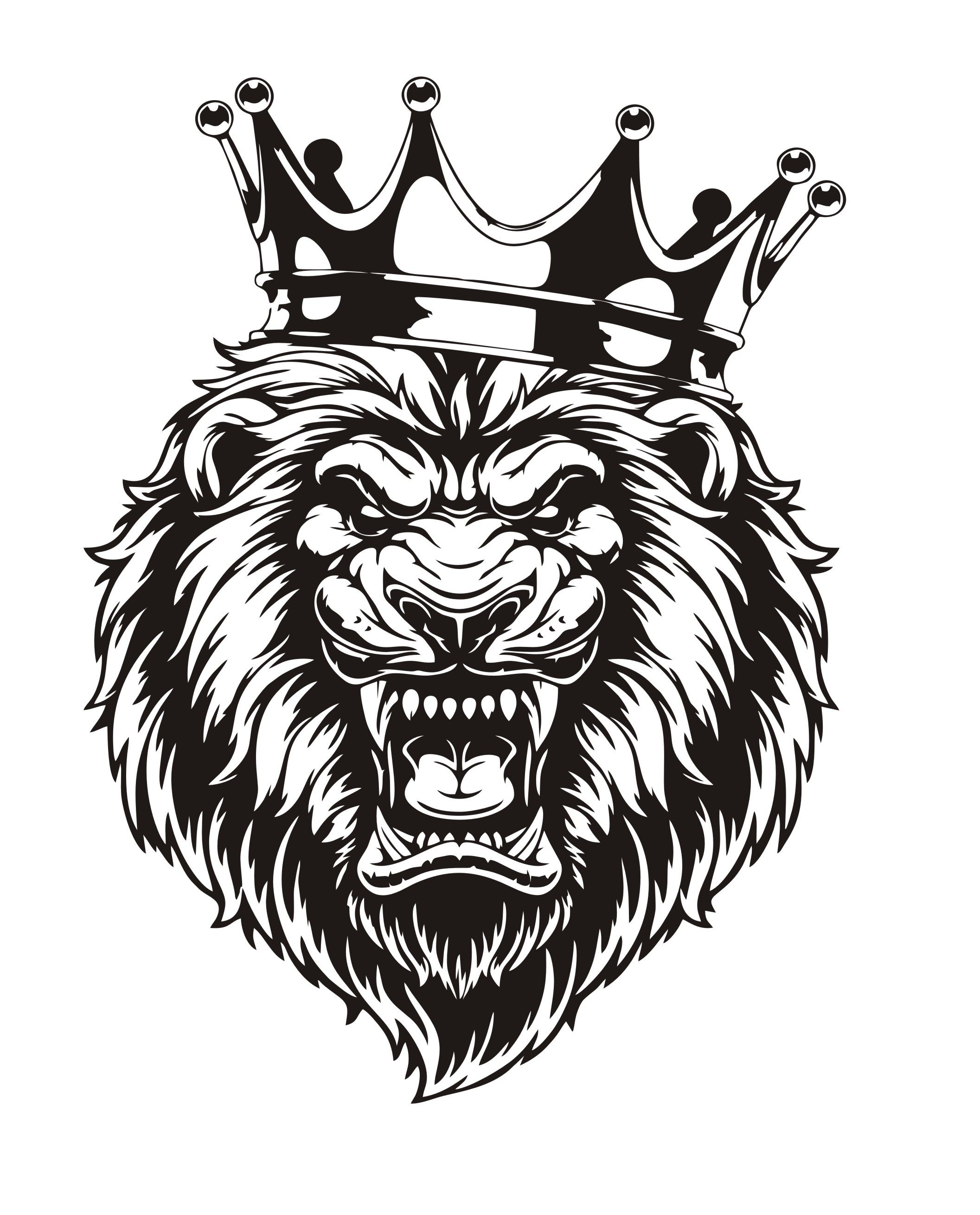 Лев с короной на голове. Наклейка Лев. Лев с короной рисунок. Медведь с короной.