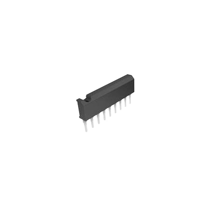Микросхема KA2284 - monolithic integrated circuit designed for 5-dot LED level meter drivers with a built-in rectifying amplifier, SIP-9