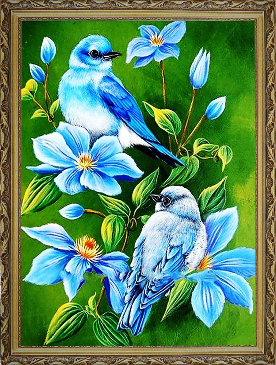 Картина птицы