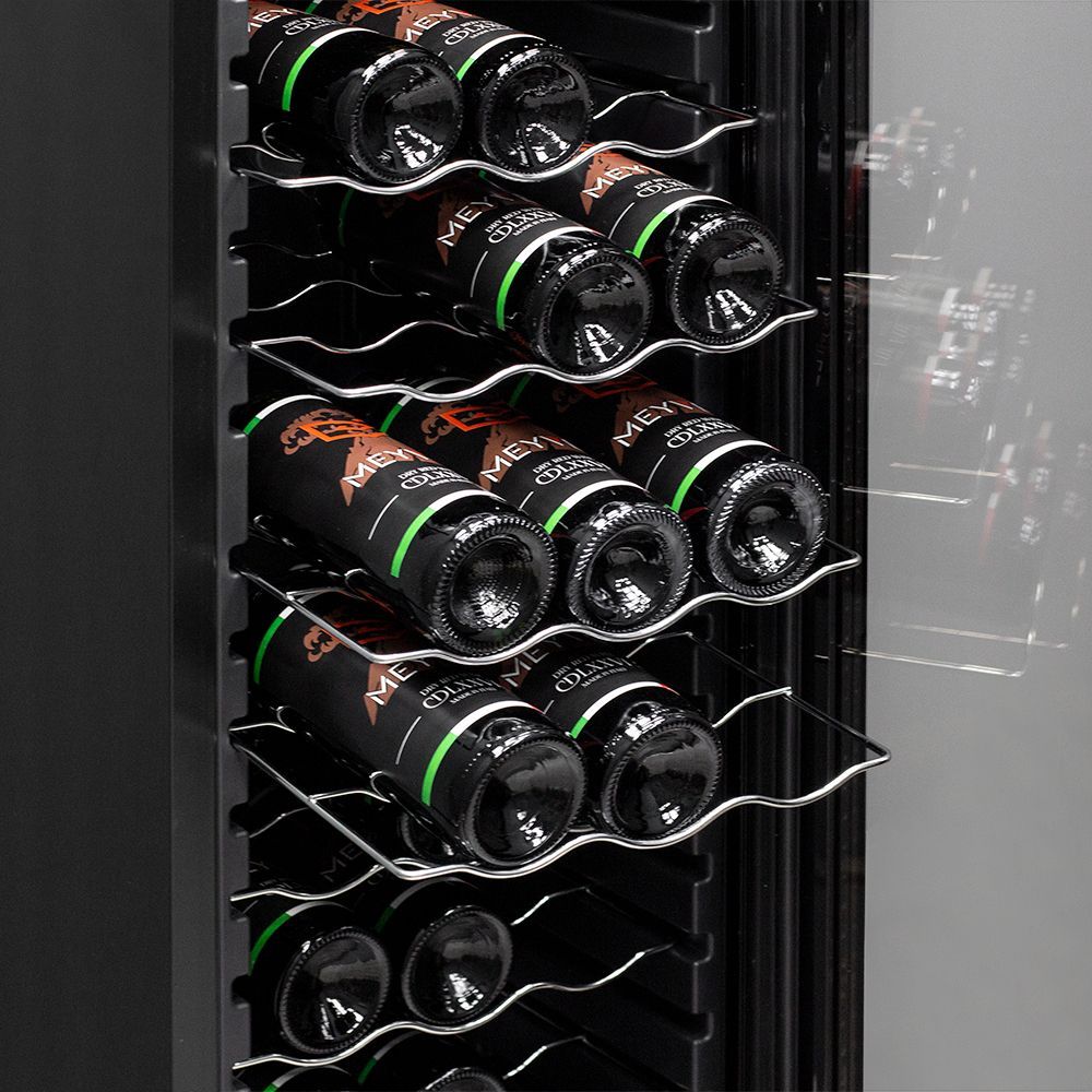 Винный шкаф Meyvel MV27-CBD1 (компрессорный холодильник для вина на 27 бутылок)