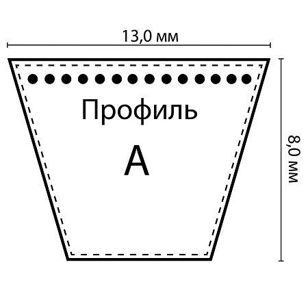 РеменьклиновойА-1400Lp/1370Li