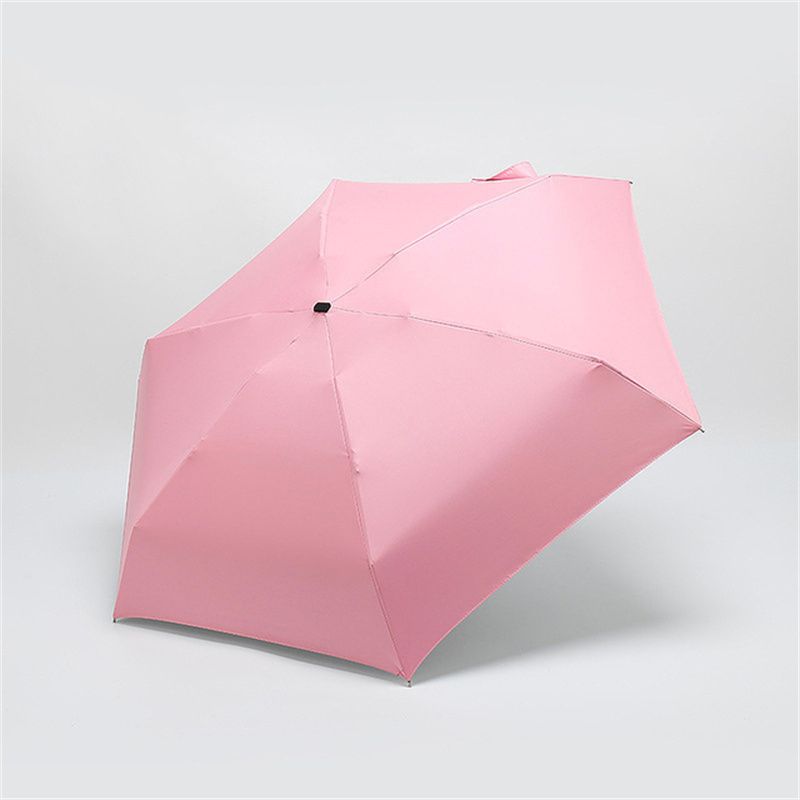 Розовый зонт Мэри Кей. Mini Pocket Umbrella. Зонт от солнца мини.