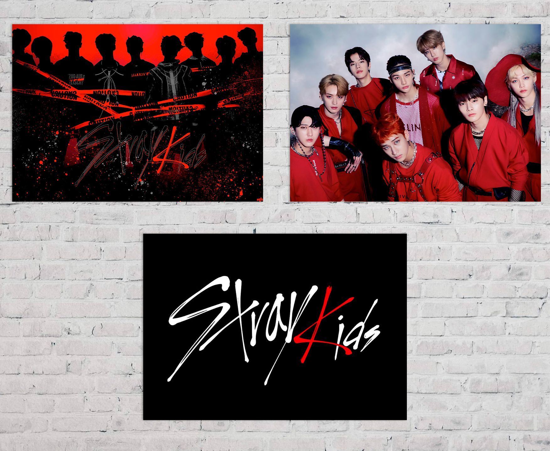 Росписи Stray Kids. The Night Stray Kids.