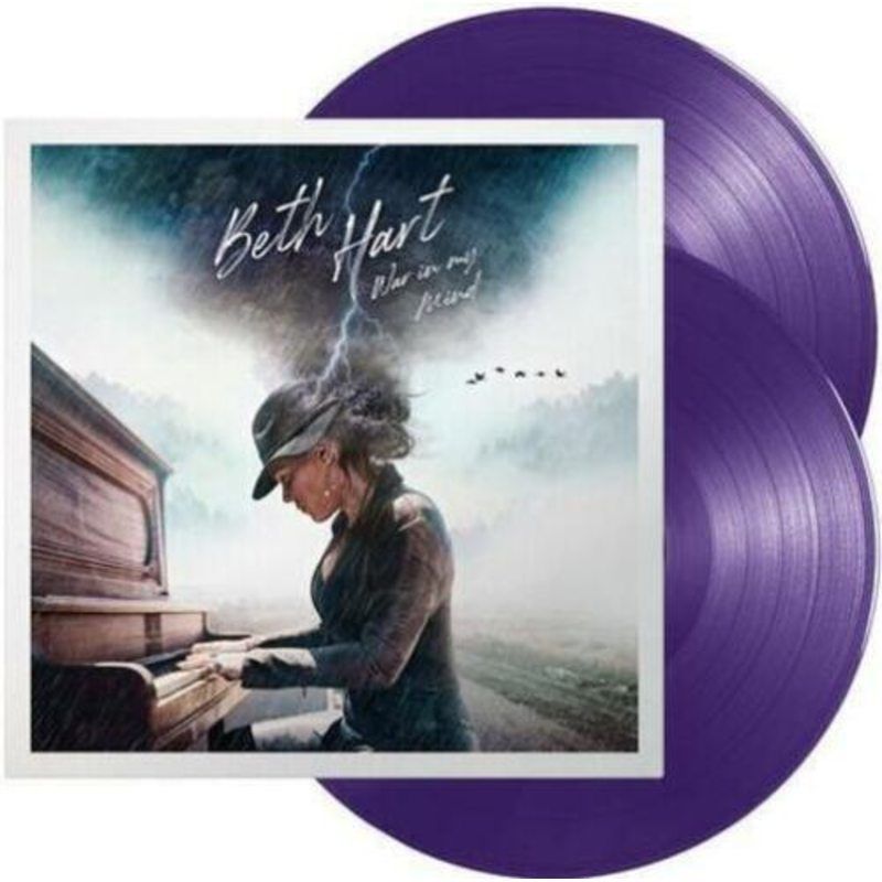 BETH HART - War In My Mind, (2 LP, Limited Edition, Transparent Purple Vinyl) Виниловая пластинка