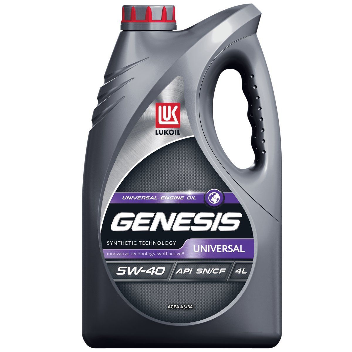 ЛУКОЙЛ(LUKOIL)GENESISUNIVERSAL5W-40,Масломоторное,Синтетическое,4л