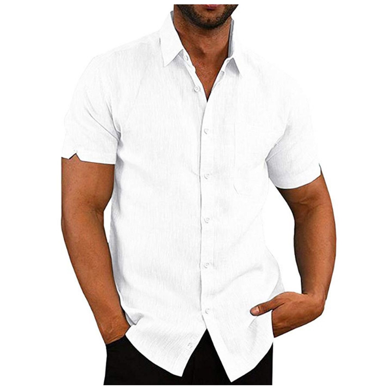 Купить летнюю рубашку мужскую с коротким рукавом. Рубашка Casual mujskie. Рубашка с коротким рукавом мужская. Летние рубашки мужские с короткими рукавами. Льняная рубашка мужская.